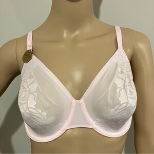 Wacoal Soft Pink Unlined Full Coverage Bra
